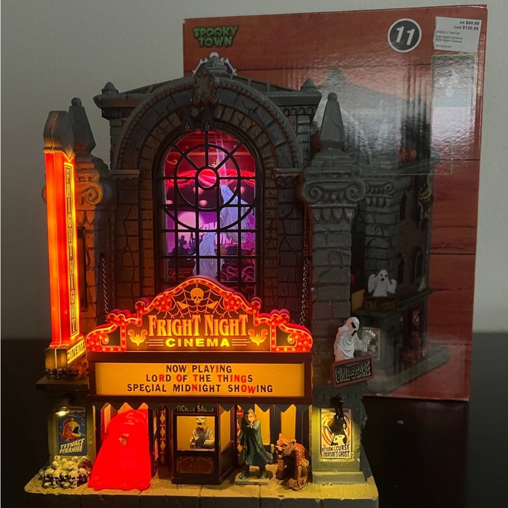 Lemax Spooky Town - Fright Night Cinema
